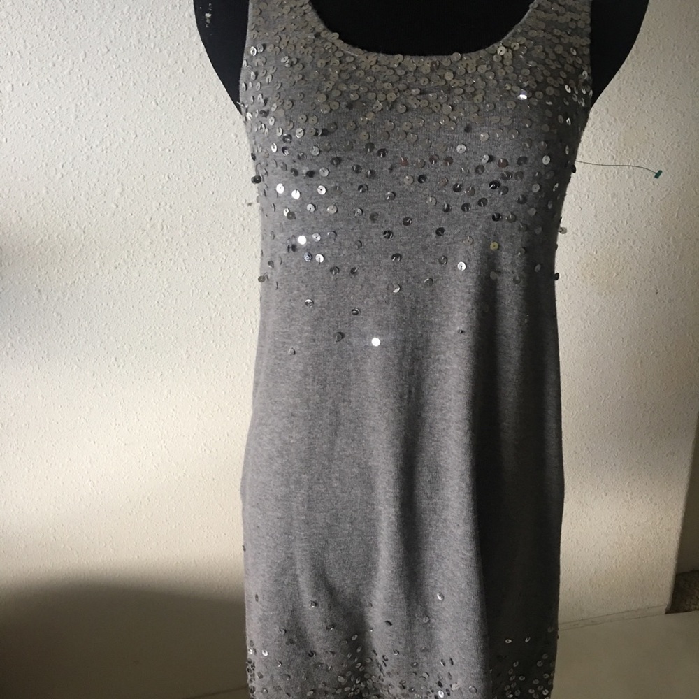 Angora cotton knit sweater